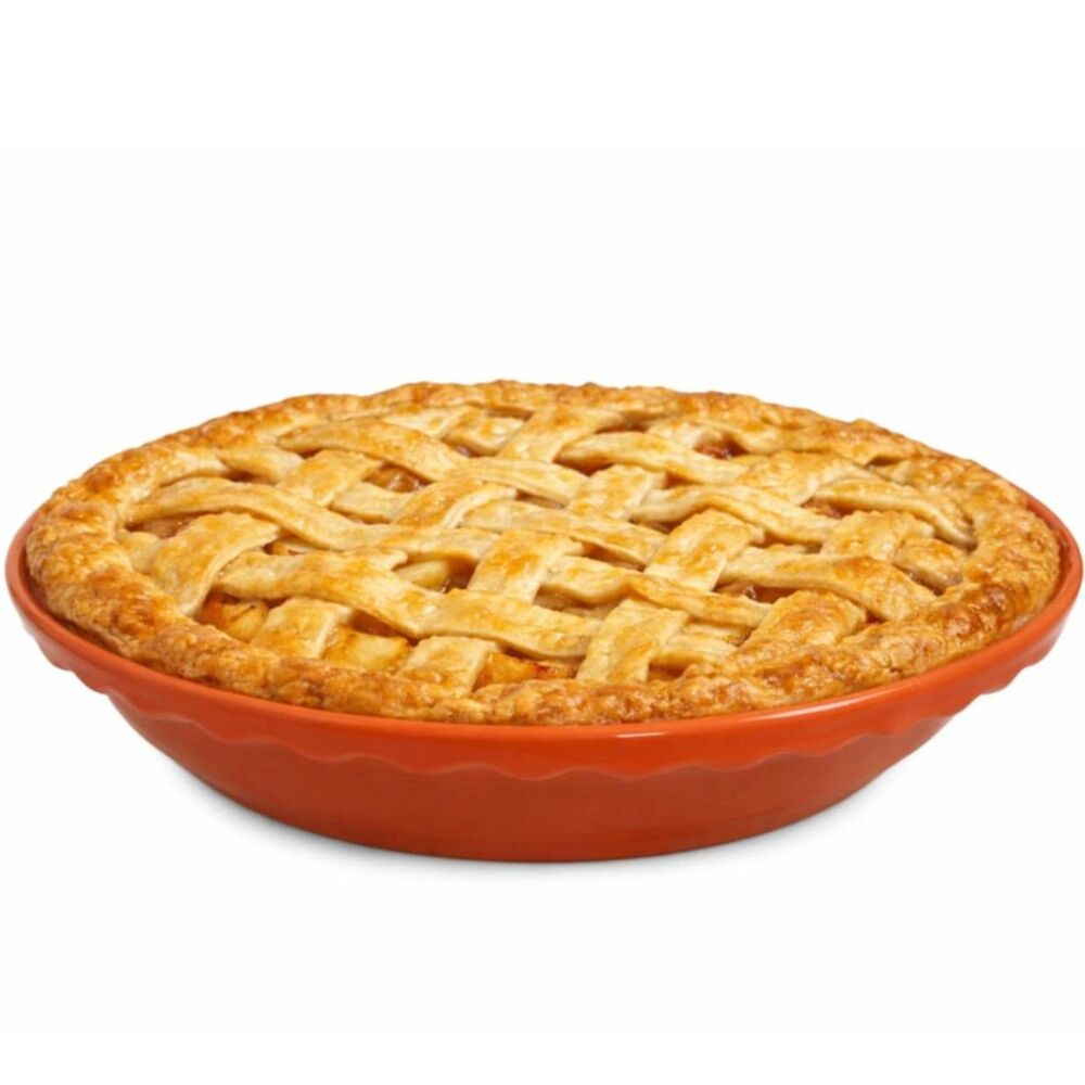 Fiestaware FIESTA Pie Plate Deep Dish Baker Baking Bake Bakeware CERAMIC Poppy